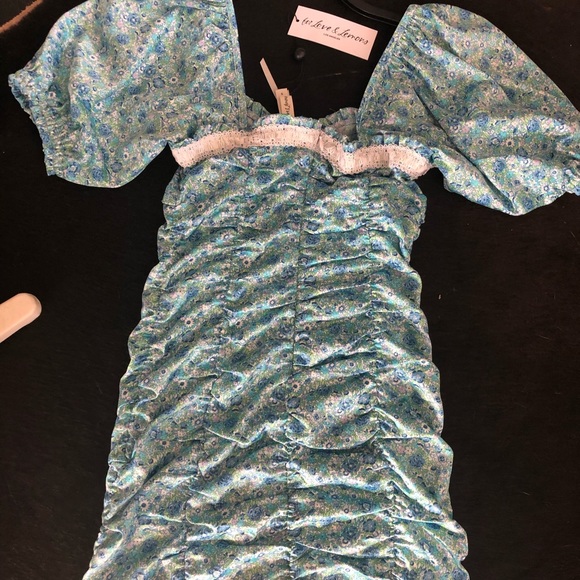 For Love & Lemons Alana Foral Dress - Picture 5 of 8